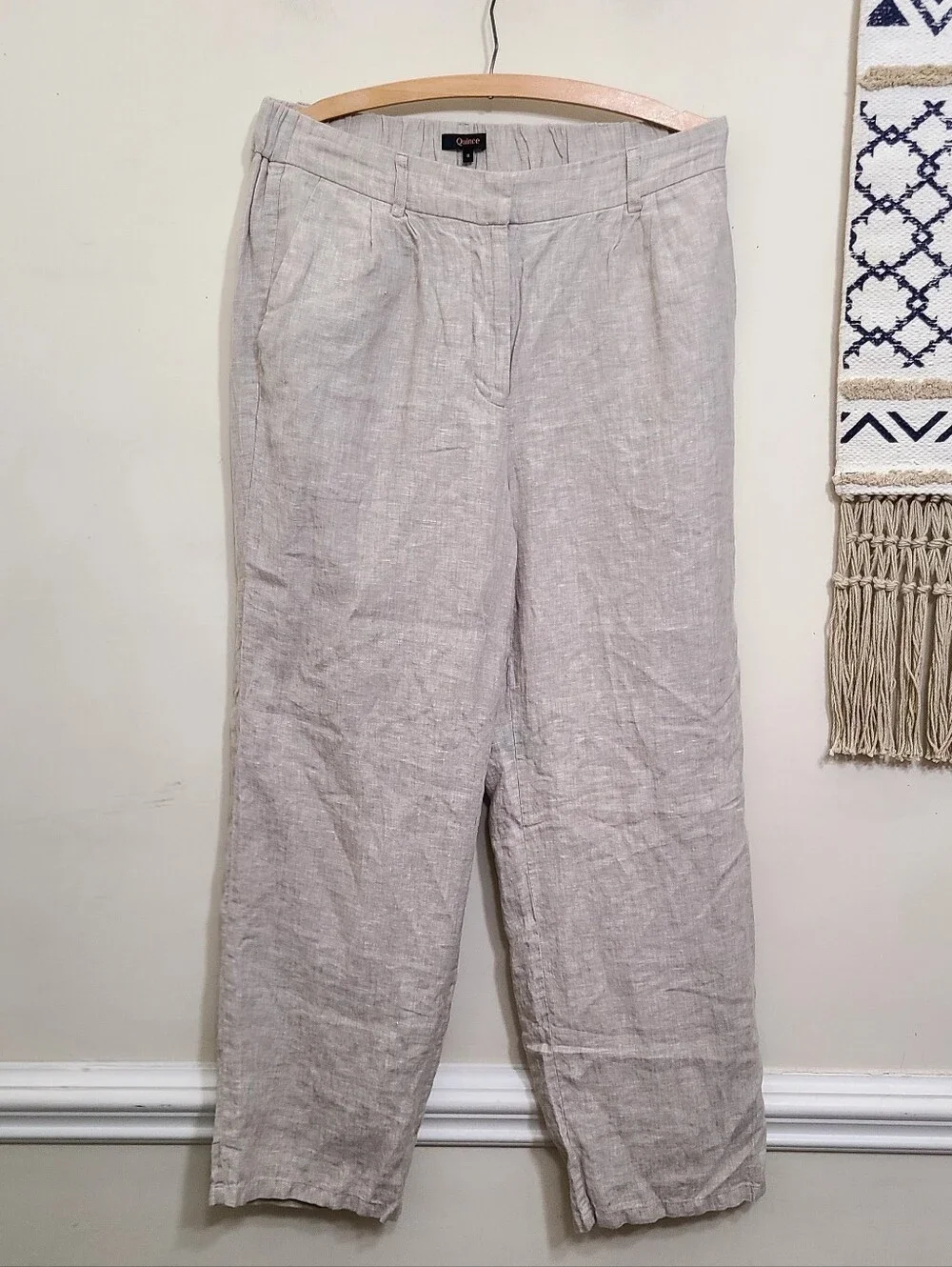 Quince pleated trouser